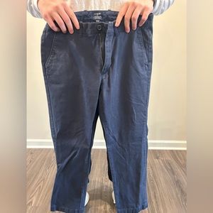 J Crew Navy Chinos